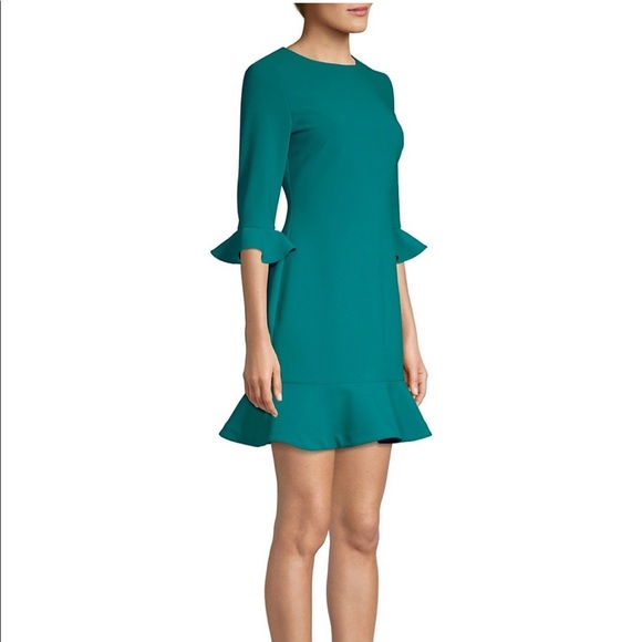 NWT Likely Leah Dress Green/Blue Sz 2 - Picture 2 of 7